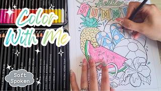 ASMR | Relaxing Coloring 🎨✨️ | Soft Spoken, Pencil Sounds, Lofi screenshot 4