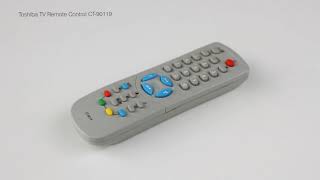 Toshiba TV Remote Control CT-90119