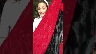 Shannon Luxe Cuddle® Frosted Zebra Cardinal & Hide Caviar Minky Blanket