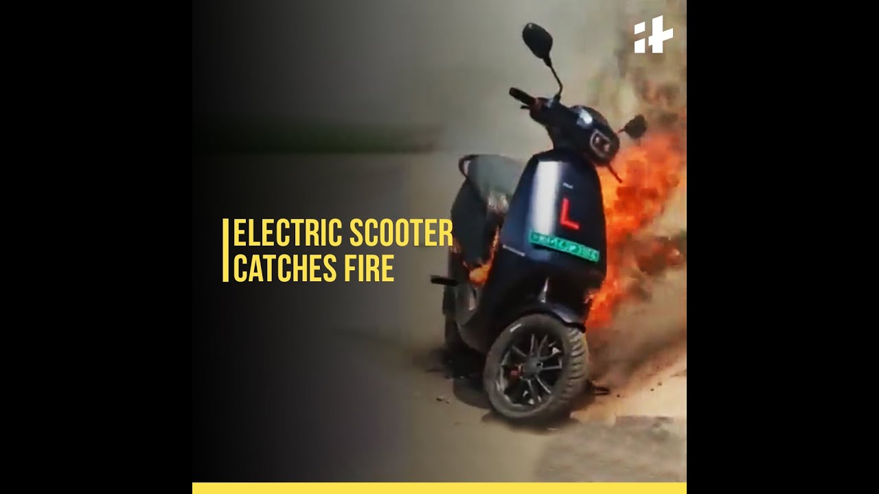 Ola electric scooter catches fire in Pune; raises concerns YouTube