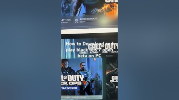 How to Download and play black ops 7 open beta on PC