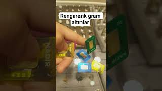 Rengarenk Gram Altınlar