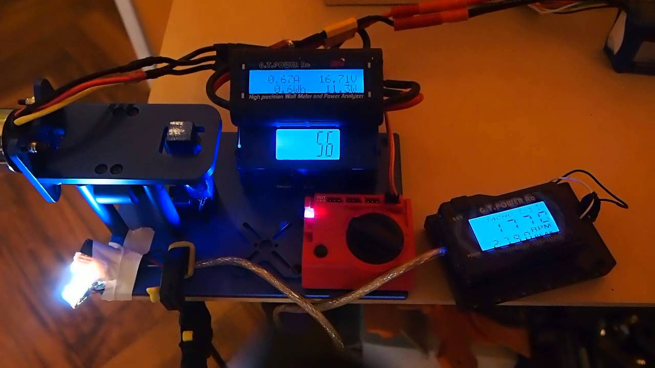 Brushless motor testing bench YouTube