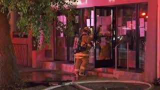 Sherman Oaks Structure Fire