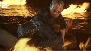 Friday the 13th Part VI: Jason Lives: Jason in on fire (HD CLIP)