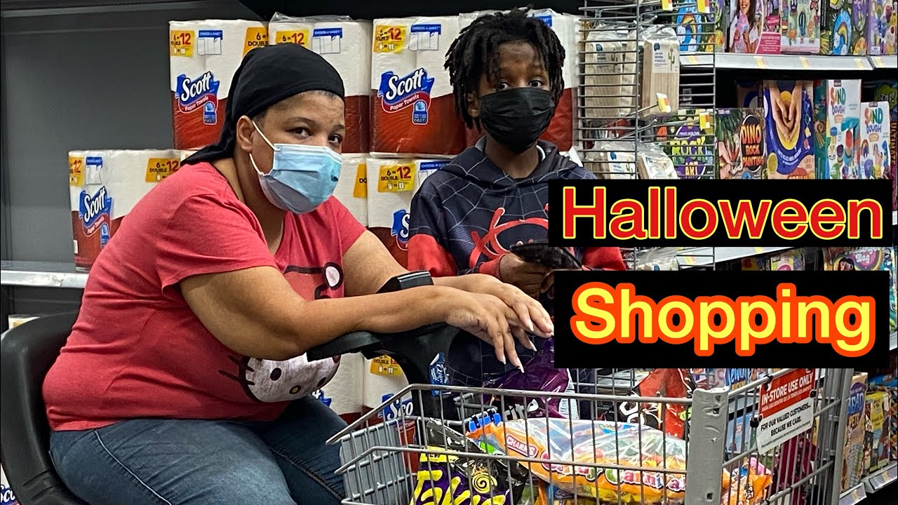 Shopping for Halloween at Walmart YouTube