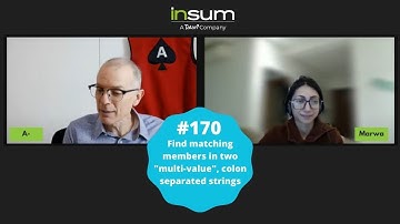APEX Instant Tips #170: Find matching members in two "multi-value", colon separated strings