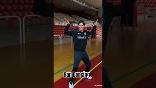Ran Takahashi Dancing  trending volleyballmatch volleyballlife takahashi cute trending 