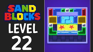 Information Sand Blocks: Drop Puzzle Level 22 Walkthrough Solution Update