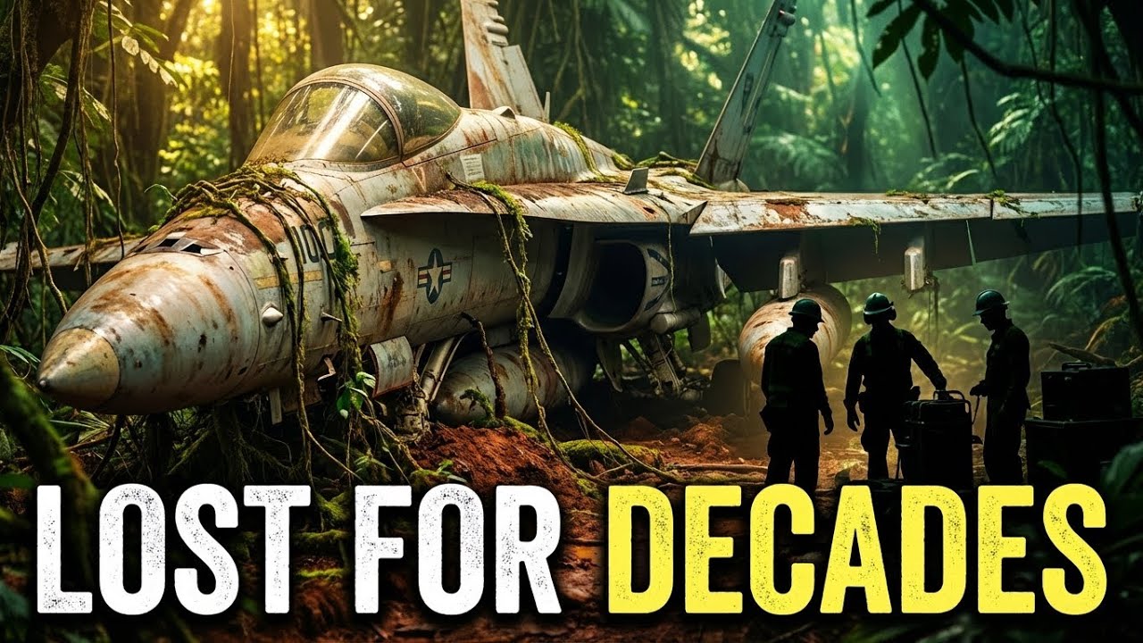 Lost for Decades in the Jungle 🌿✈️ | The Unbelievable Restoration of an F/A-18C Hornet