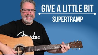 How To Play Give A Little Bit  Supertrdan Guitar Lesson