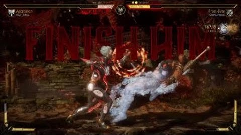 Frost-byte full-screen DF2 (spin) to bomb combo