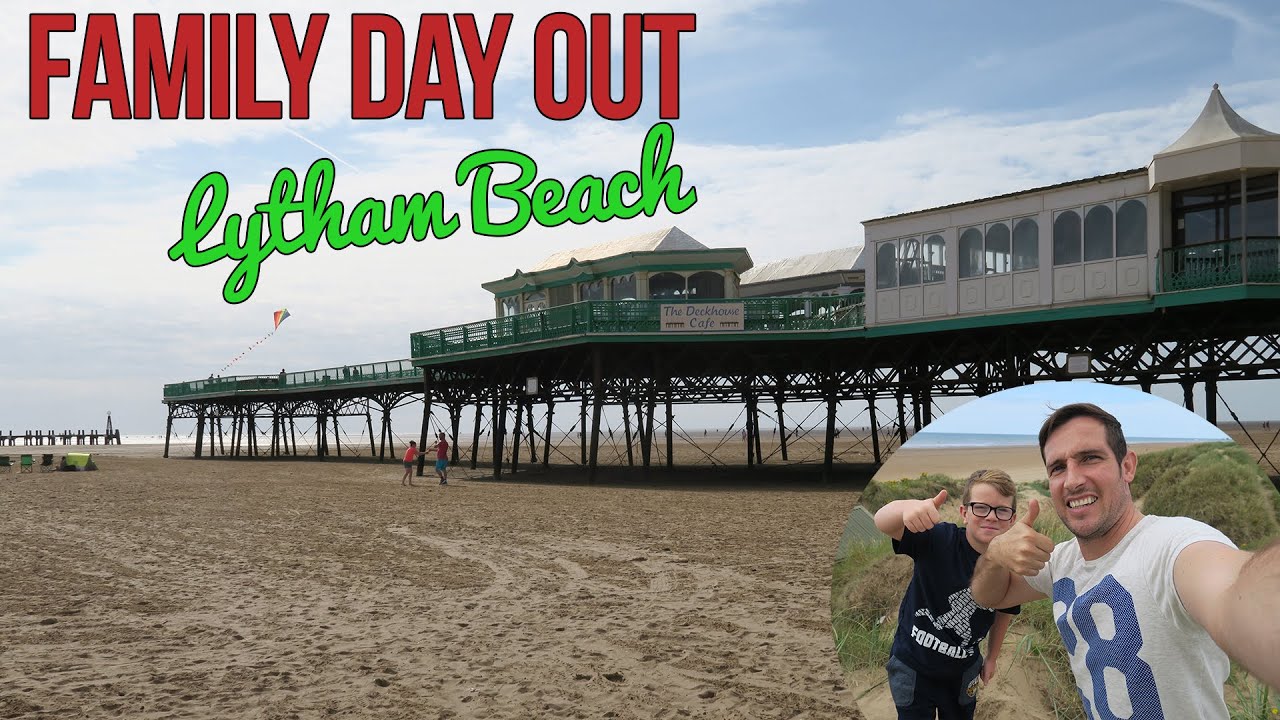 Family days out with kids to lytham st annes near blackpool beach
