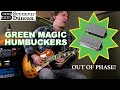 Seymour duncan green magic humbuckers