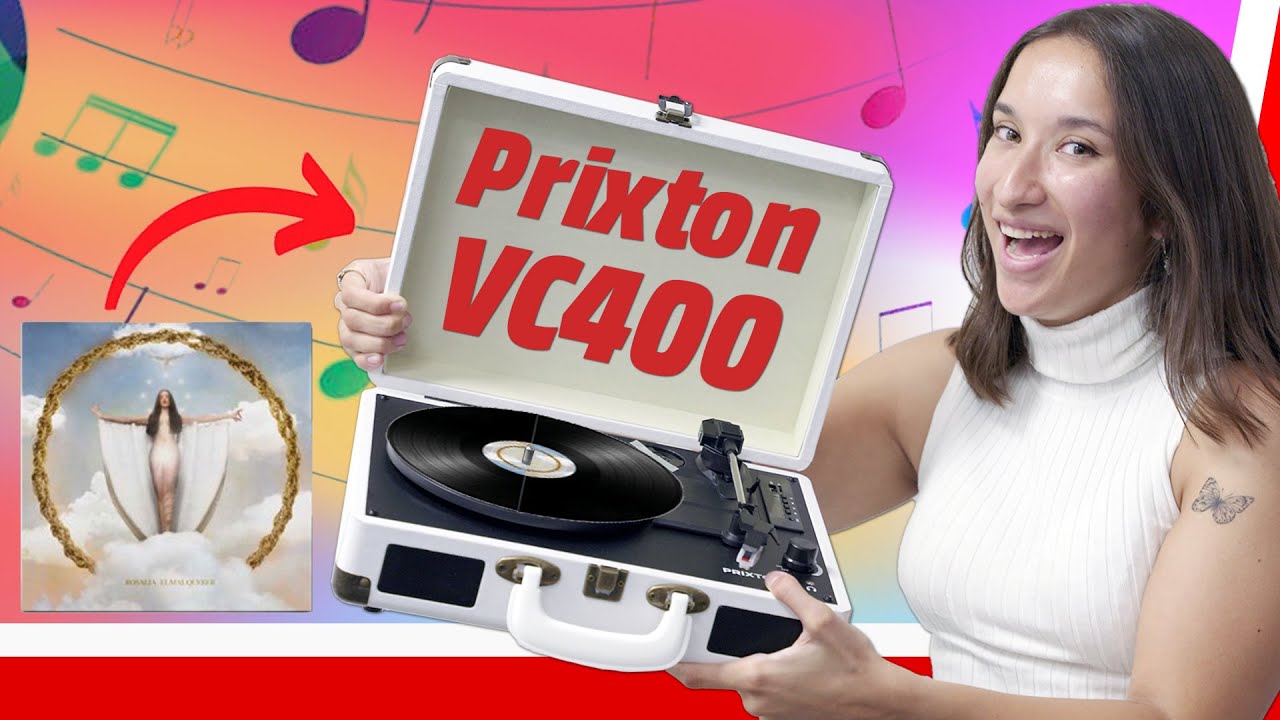 Tocadiscos de vinilo Prixton VC400