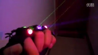 Gant Laser Rgb 7 Faisceaux