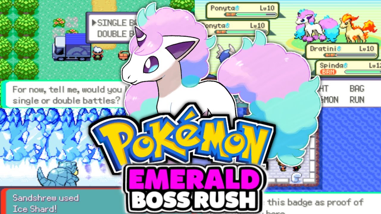 New Pokemon GBA ROM HACK With New Starters, Double Battle, Gen 8 ...