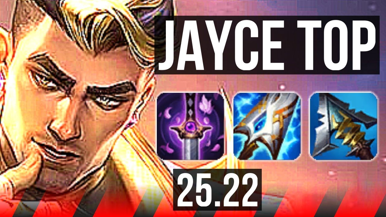 JAYCE vs GAREN (TOP) | 8/0/5, Legendary | EUW Master | 25.22