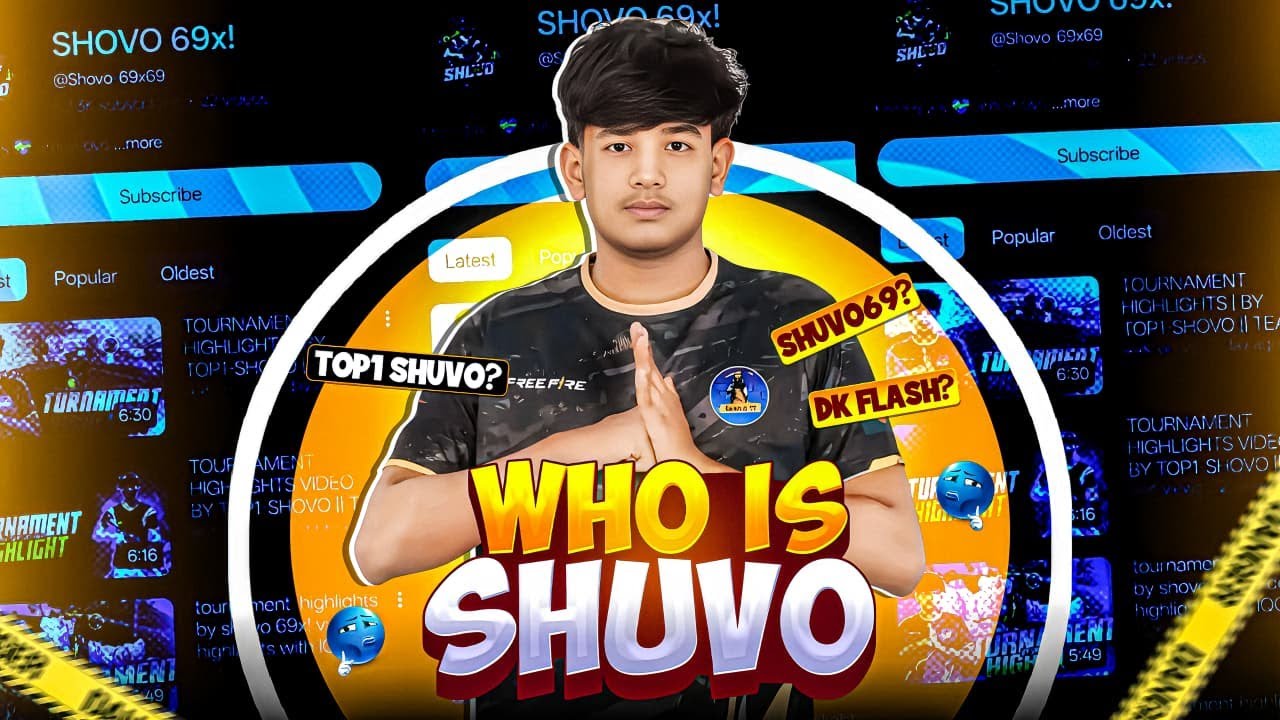 বাংলাদেশের এক ভয়ংকর RUSHER || Shuvo 69 Hacker || Shovo 69 Ff