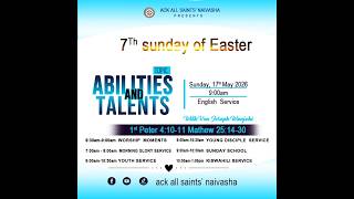 ENGLISH SERVICE | 7TH SUNDAY OF EASTER  |09:00 AM || 17.05.2026