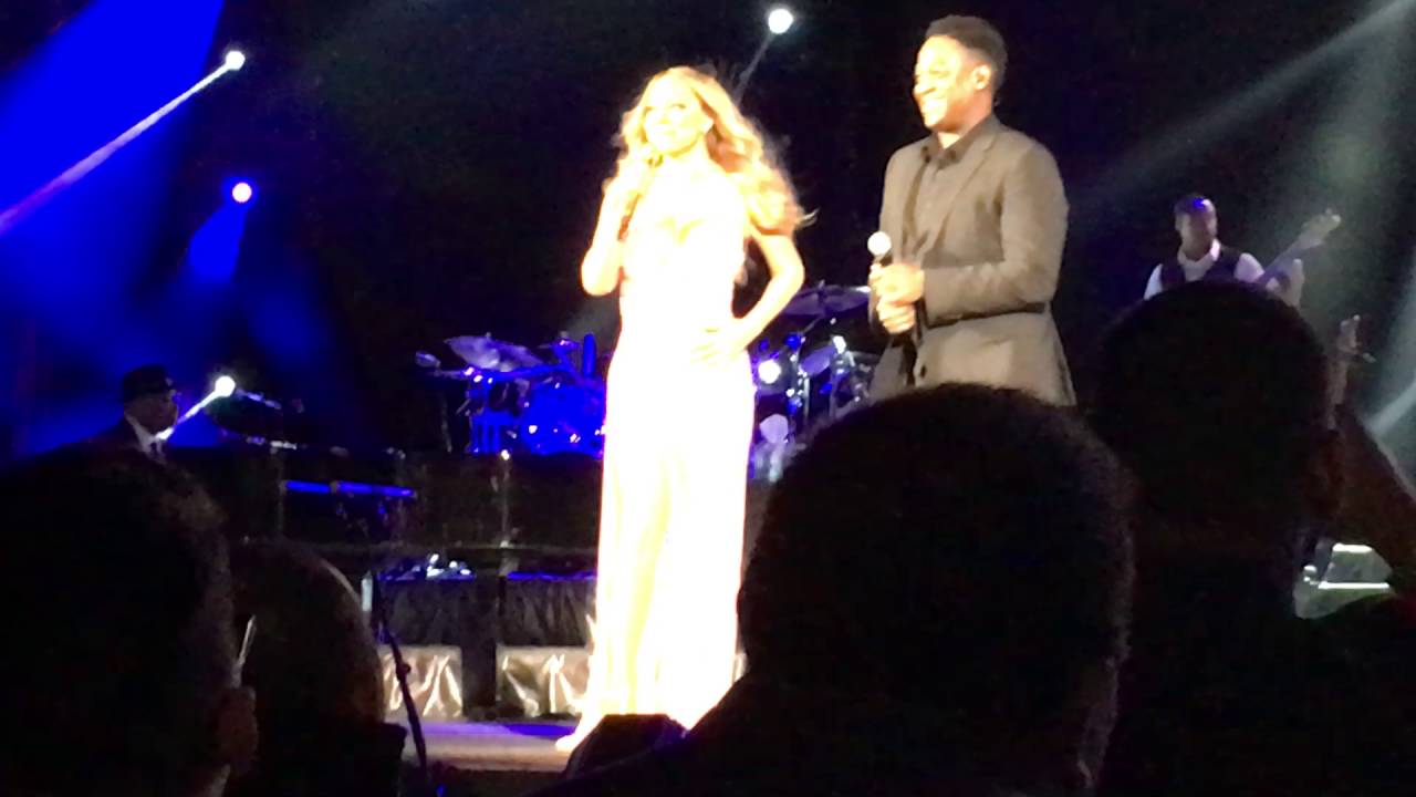 Mariah Carey - I'll Be There (Feat. Trey Lorenz) (Brings up Moroccan & Monroe to say hello)