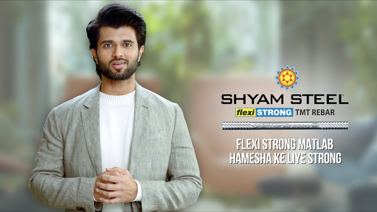 Shyam Steel X Vijay Deverakonda YouTube Shyam Steel X Vijay Deverakonda YouTube