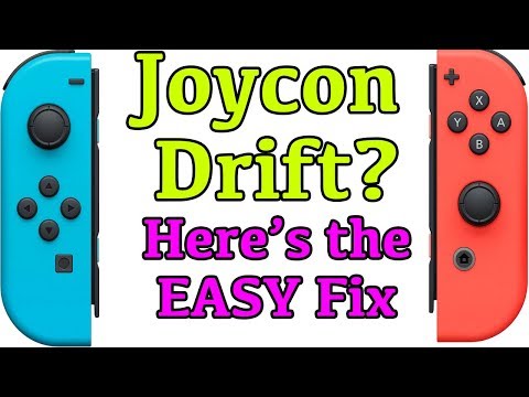 How to Fix JoyCon Drift in Nintendo Switch Controllers - Step by step process.