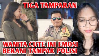 PRANK SHOLAWAT‼️WANITA CUTE INI BERANI TAMPAR SEORANG POLISI DENGAN TIGA TAMPARAN ADA APA SEBENARNYA