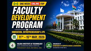Faculty Development Program on Innovation Entrepreneurship and IPR 2026