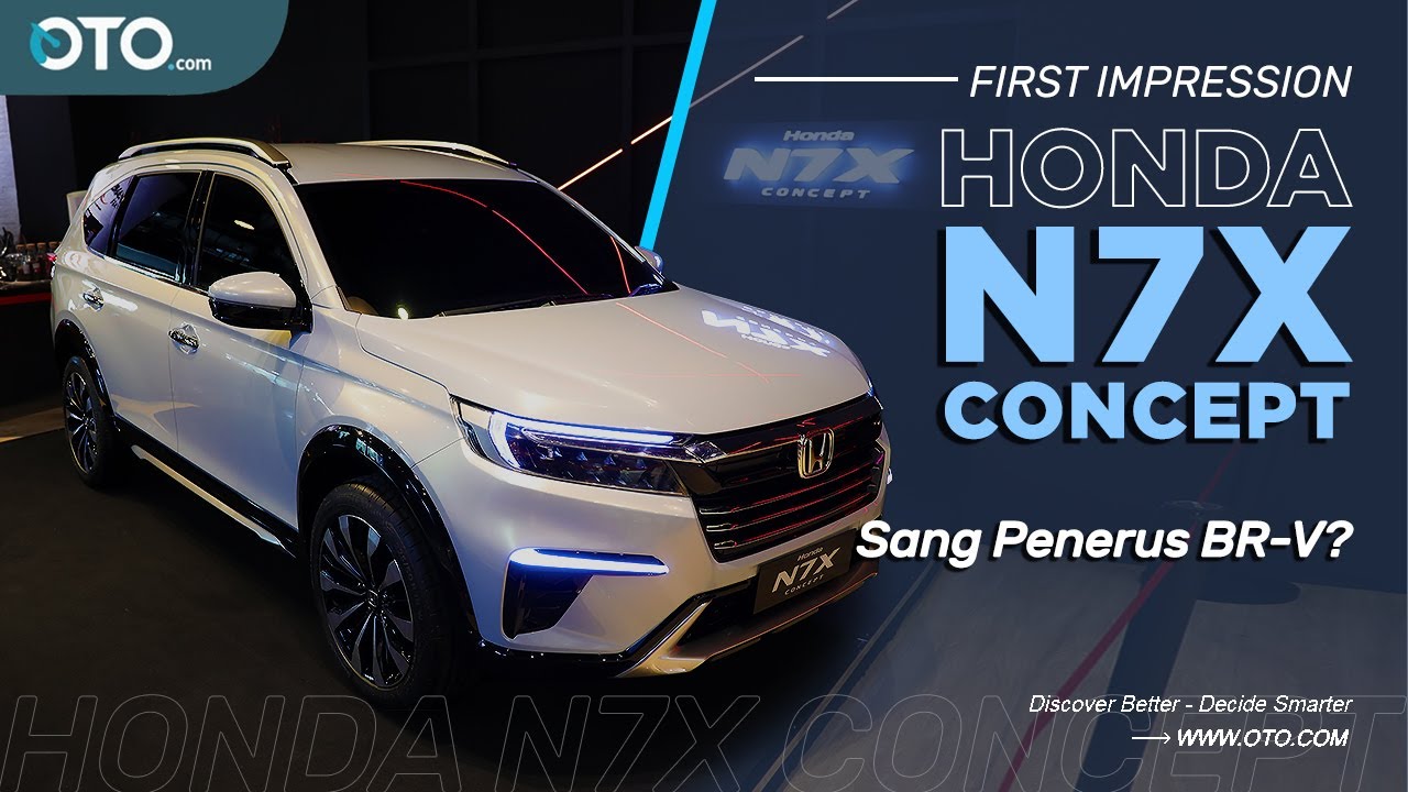 Honda N7X Concept Debut Global, Inikah Konsep Pengganti BR-V?