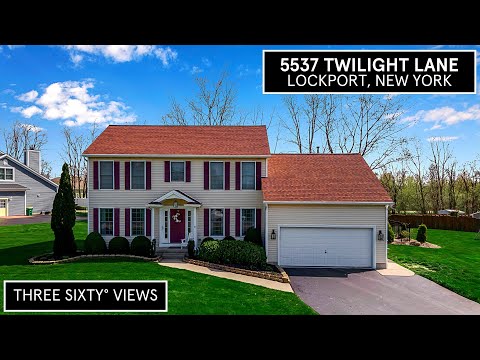 5537 Twilight Ln, Lockport, NY home video tour