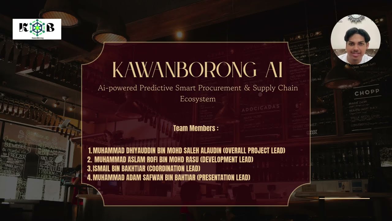 KawanBorong AI Powered Restaurant Supplier