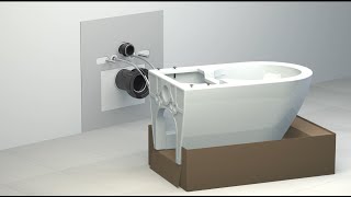 Montagevideo Axent.zero Dusch-Wc Modelle