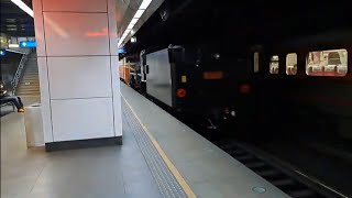 8796次彰化發車經由海線開往七堵的E326單電頭+CT273蒸汽機關車女王要回家啦迴送專列,和175次花蓮發車經由山線開往潮州的PP自強號,(今天真的開超慢等了一整天終於等到這個鐵道畫面)