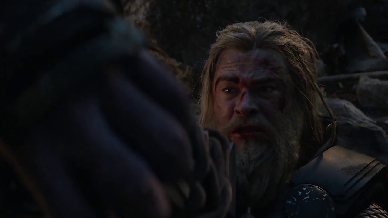 Avengers: Endgame - Captain lifts Mjolnir with Odin's speech and Infinity War theme