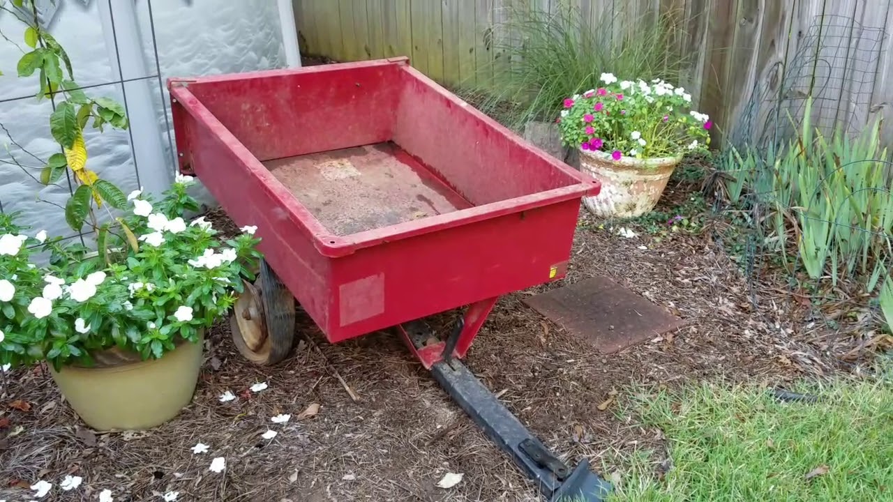 Free Lawn Mower Dump Cart!?! YouTube