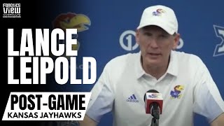 Lance Leipold Reacts to Kansas Blowout Loss vs. Baylor: We Have To Own It | Jayhawks Post-Game