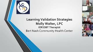 Validation by Molly Walter, LPC (IOP/DBT Therapist - Bert Nash)