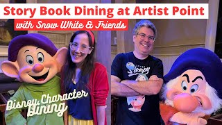 Story Book Dining at Artist Point with Snow White