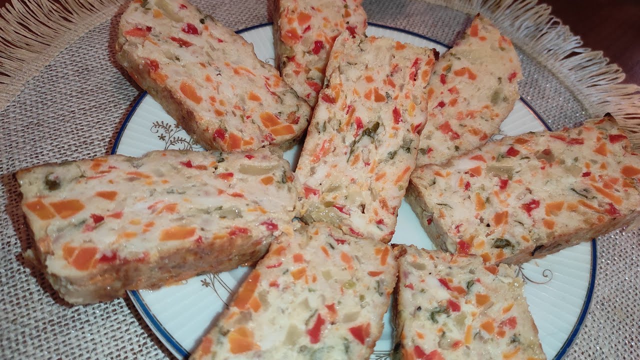 Ruladă la cuptor din piept de pui | Ușoară și sănătoasă | Ideală pentru aperitive