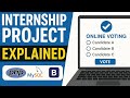 Online Voting System | Internship Project Explained with PHP, MySQL, Bootstrap