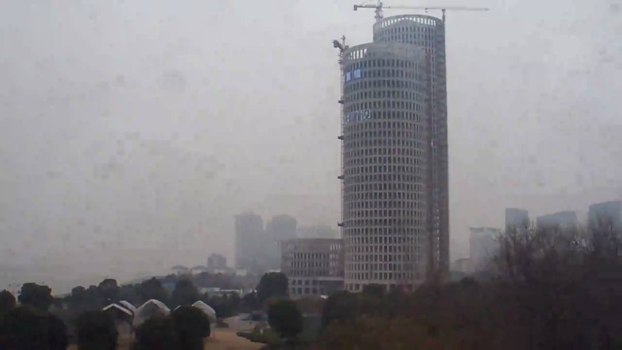 construction at yellow mountain city china YouTube