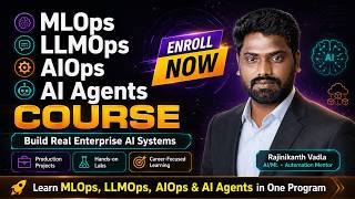 MLOps, LLMOps, AIOps & AI Agents Course | Build Real Enterprise AI Systems