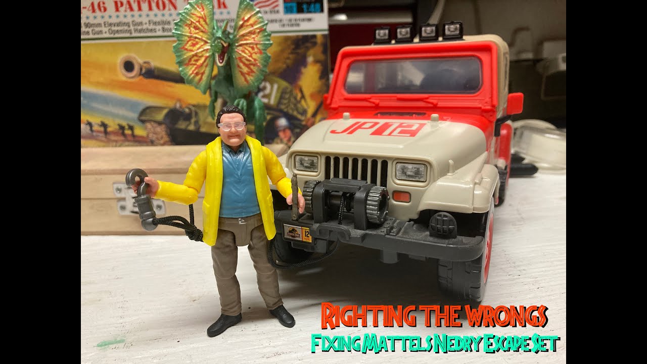 Righting the Wrongs of the Dennis Nedry Escape Set