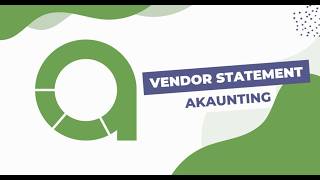 Vendor Statement App by Akaunting | Smart Vendor Payment Tracking & Reports