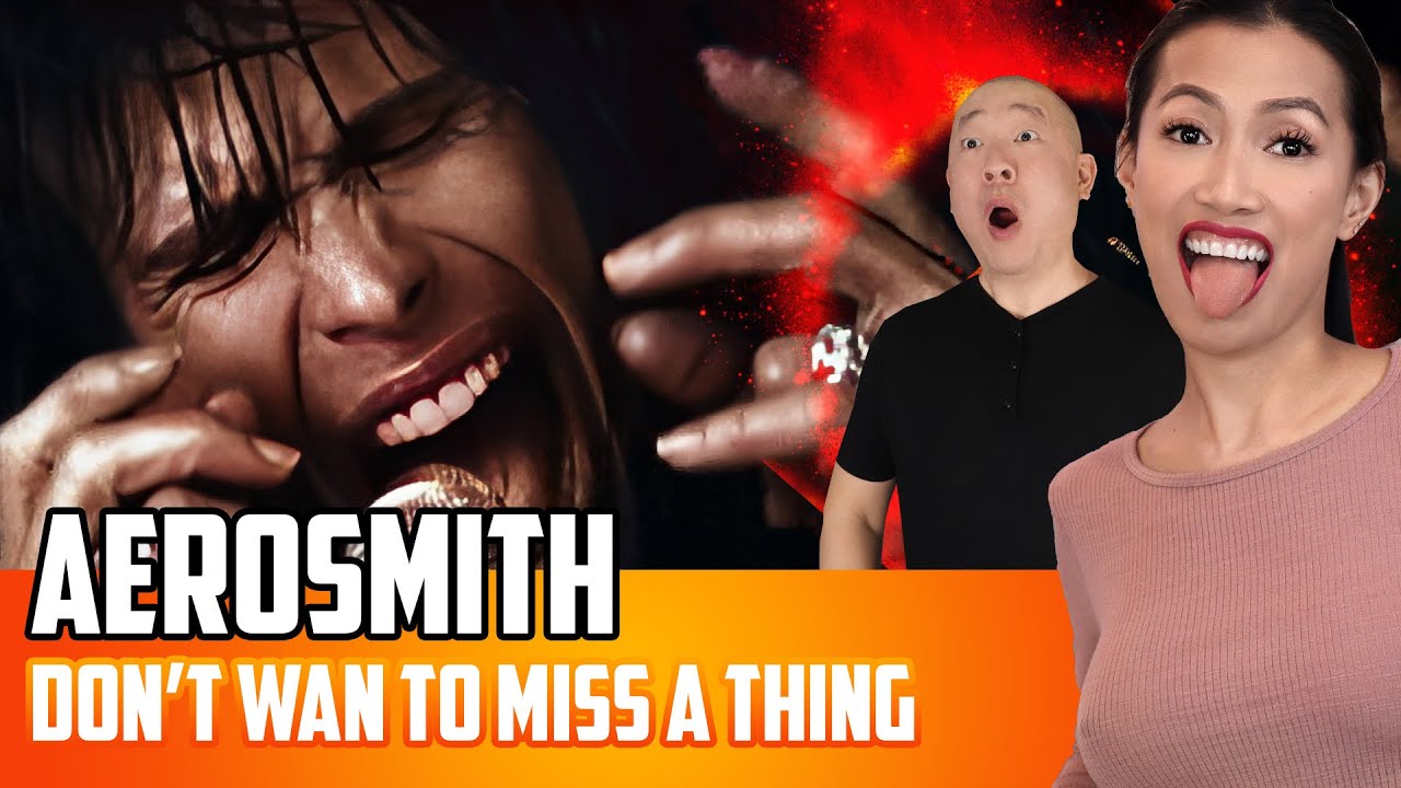 Aerosmith - I Don't Want To Miss A Thing Reaction | This Song Was HUGE!