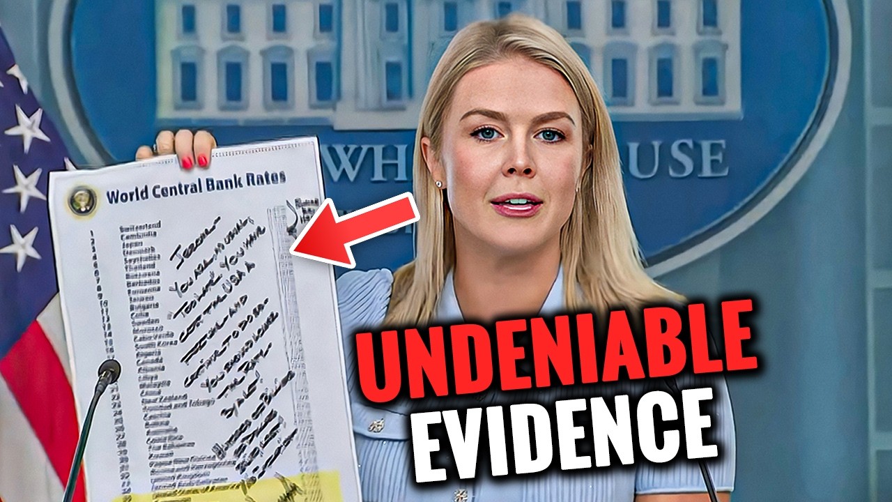 Karoline Leavitt Showed THIS Chart And The Room Went Silent...