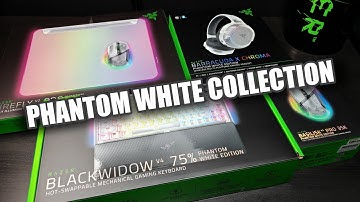 UNBOXING - RAZER PHANTOM WHITE COLLECTION