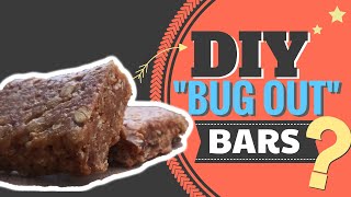 Homemade Energy Bars Recipe (Healthy DIY Survival Food "Ration" Bars)