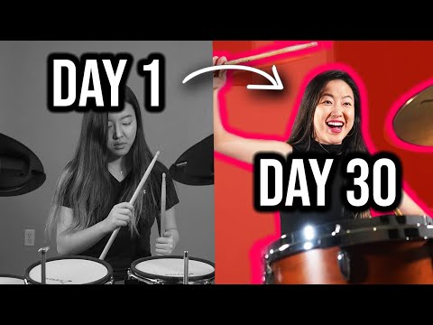 I Tried to Learn How to Play the Drums in 30 Days